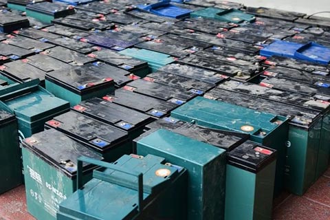 桑植沙塔坪乡专业回收旧电池,叉车蓄电池回收利用|专业回收报废电池